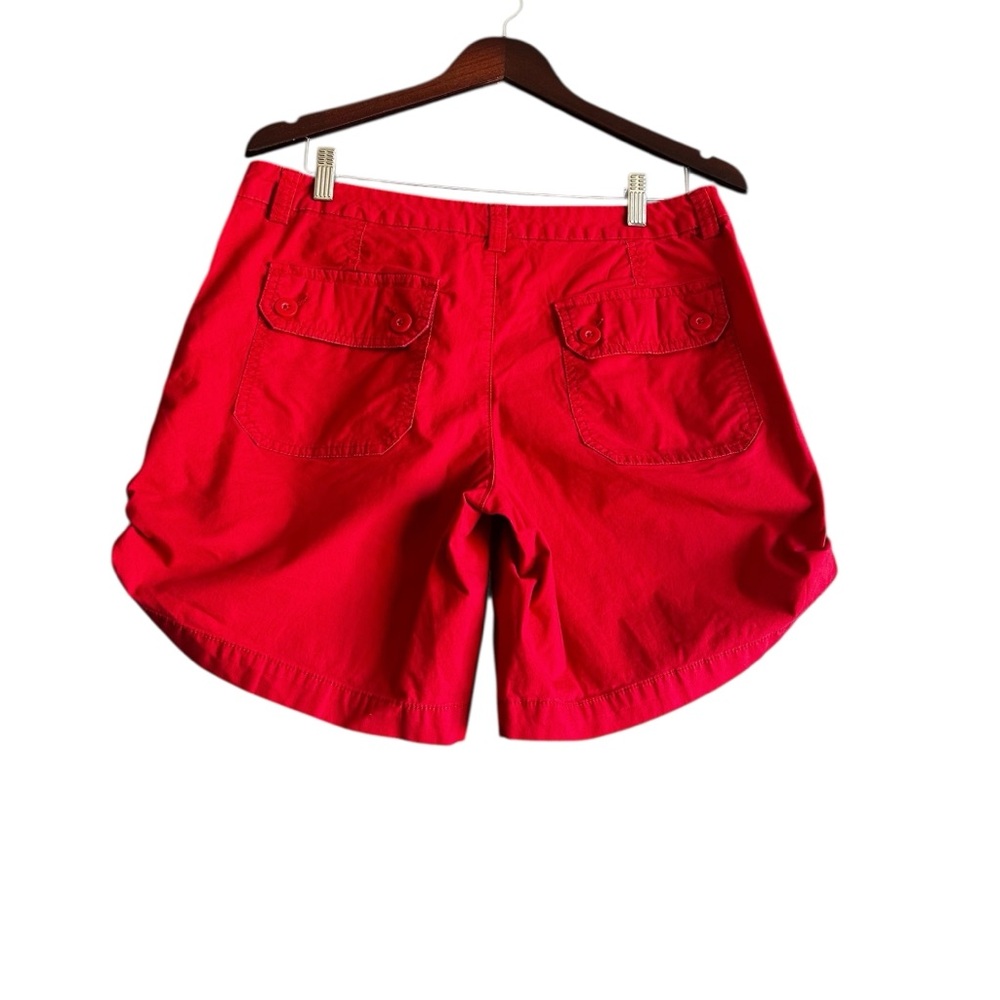 Liz Claiborne Red Casual Shorts Women’s Sz 10 - Picture 3 of 12